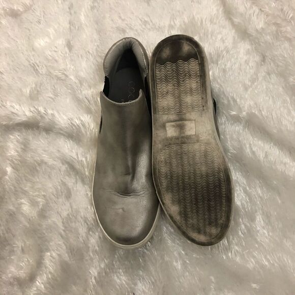 Coconuts by Matisse Lil Lure Silver Sneakers size 7.5 - Picture 4 of 7